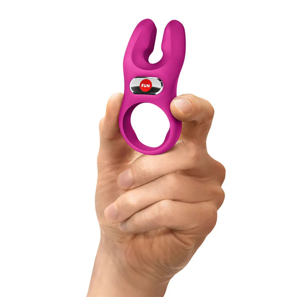 Fun Factory NOS PRO Magenta - Magenta USB-C Rechargeable Vibrating Cock Ring Fun Factory Discreet Intimate Essentials.