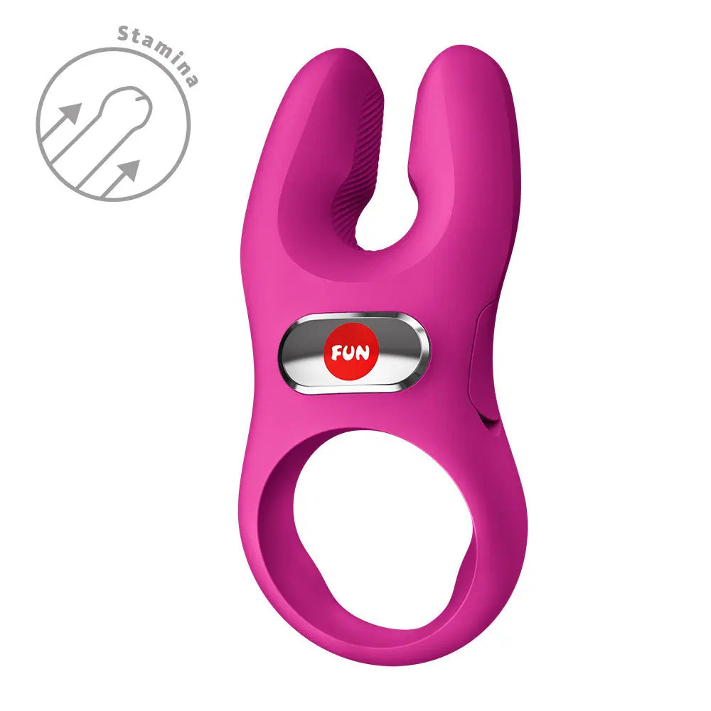 Fun Factory NOS PRO Magenta - Magenta USB-C Rechargeable Vibrating Cock Ring Fun Factory Discreet Intimate Essentials.