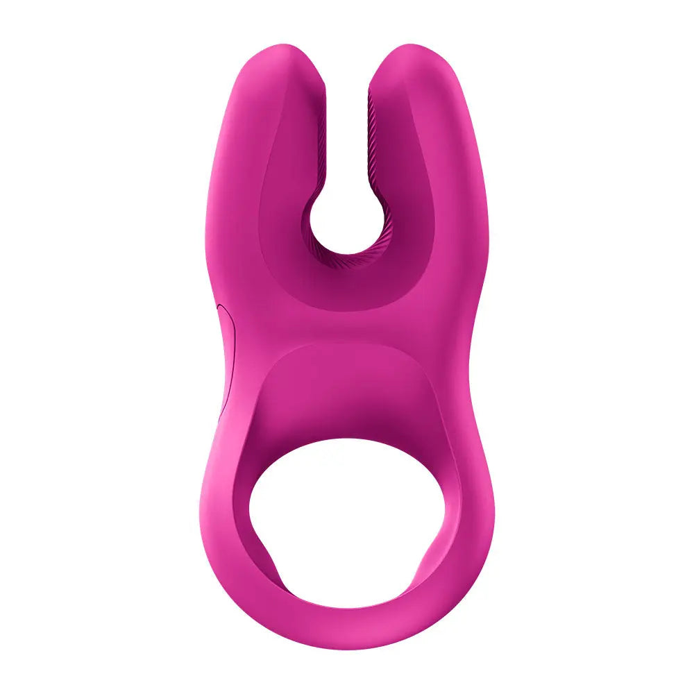 Fun Factory NOS PRO Magenta - Magenta USB-C Rechargeable Vibrating Cock Ring Fun Factory Discreet Intimate Essentials.
