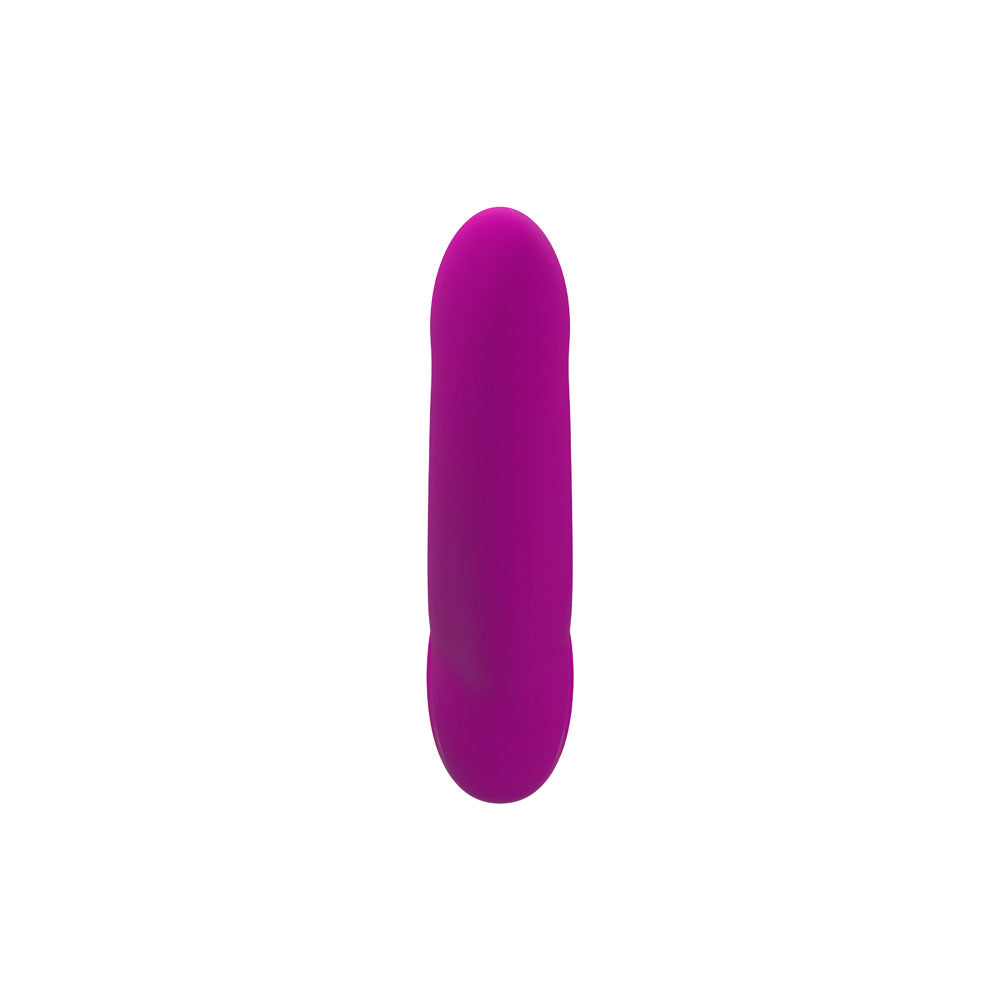 Fun Factory SHARE LITE Blackberry - Blackberry Strapless Strap-On in vibrant purple silicone, perfect for intimate adventures.