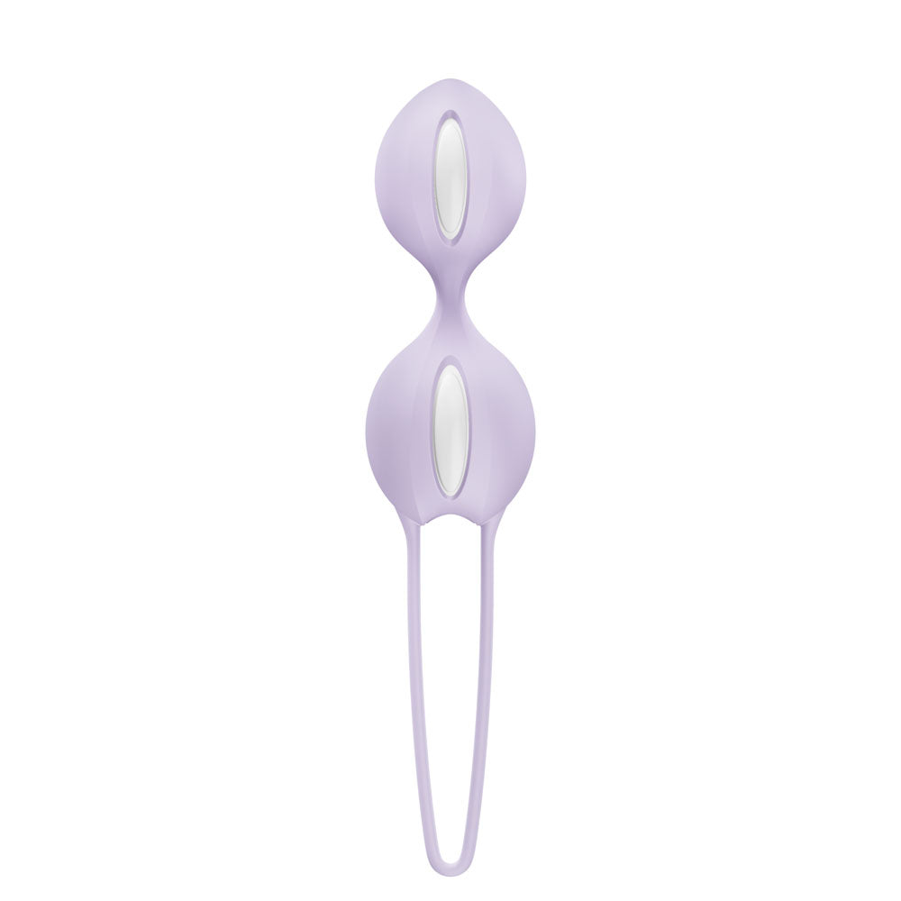 Fun Factory SMARTBALLS DUO - Weighted Kegel Balls for pelvic floor workouts and stronger orgasms.