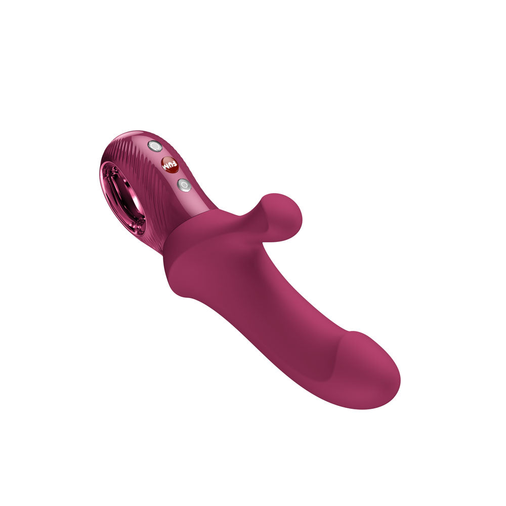 Fun Factory BI STRONIC CURVE Wine - Wine USB-C Rechargeable Thrusting Vibrator for intimate essentials.