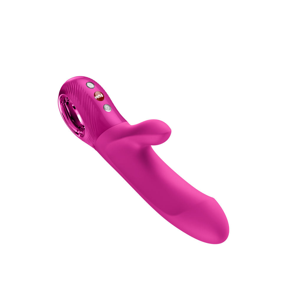 Fun Factory BI STRONIC EMBRACE Magenta - Magenta USB-C Rechargeable Thrusting Vibrator for intimate essentials for her.