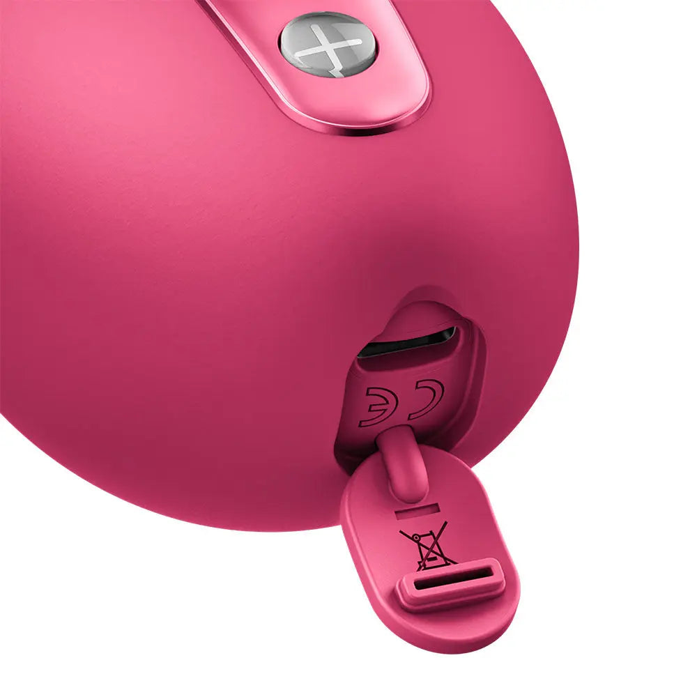 Affordable quality Fun Factory BELLE Raspberry - Raspberry  USB Rechargeable Air Pulse Stimulator  from Fun Factory by Discreet Intimate Essentials with Discreet Delivery 