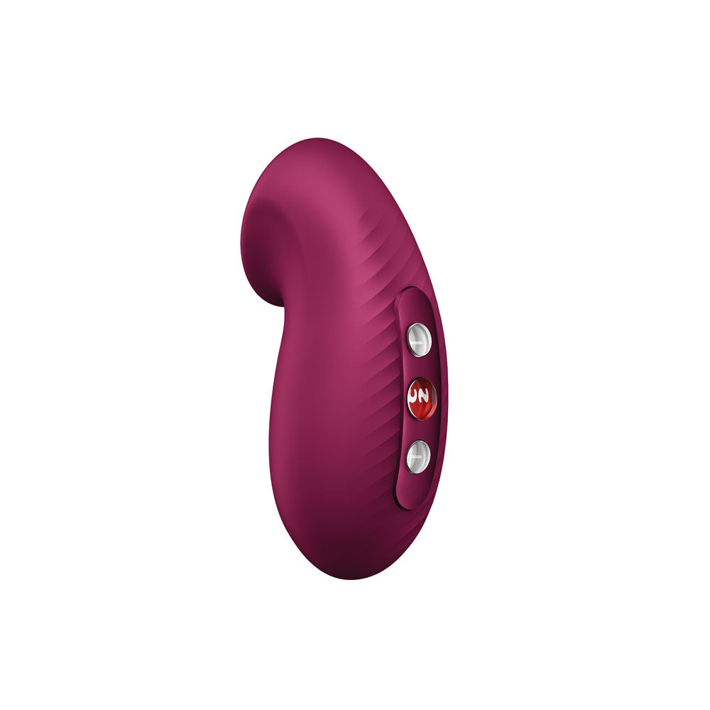 Fun Factory DESIRE Wine  - Wine  USB Rechargeable Air Pulse Stimulator in sleek design for intimate essentials for her.