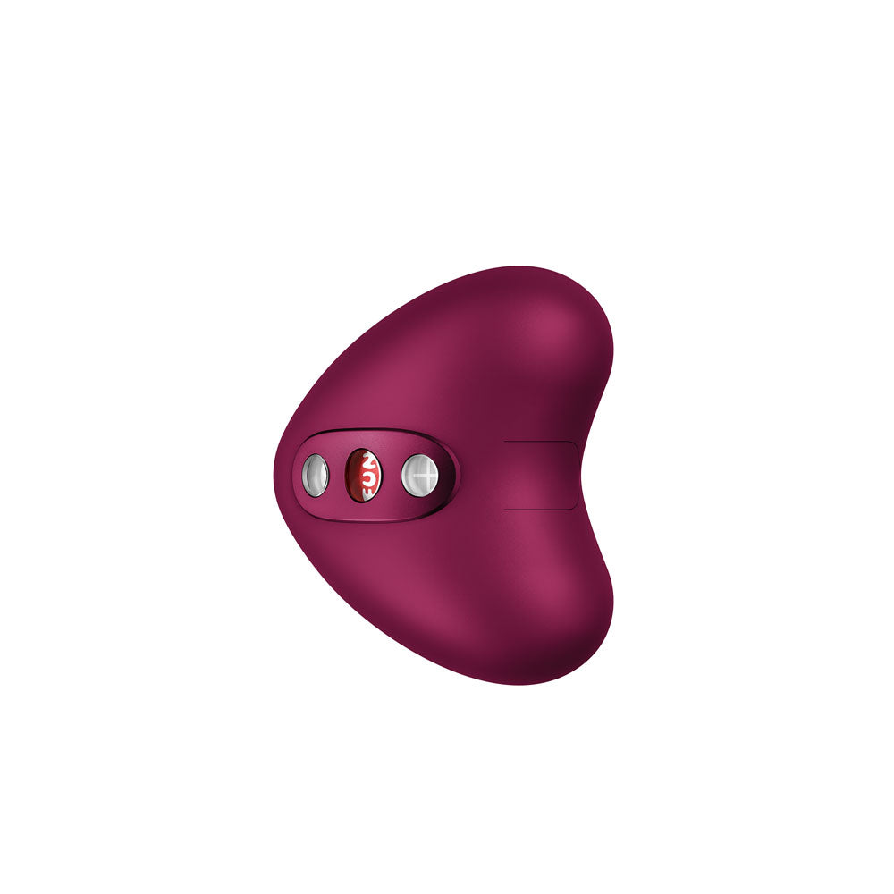 Fun Factory LIBERA Wine  - Wine  USB Rechargeable Air Pulse Stimulator in rich burgundy color, ergonomic design for pleasure.