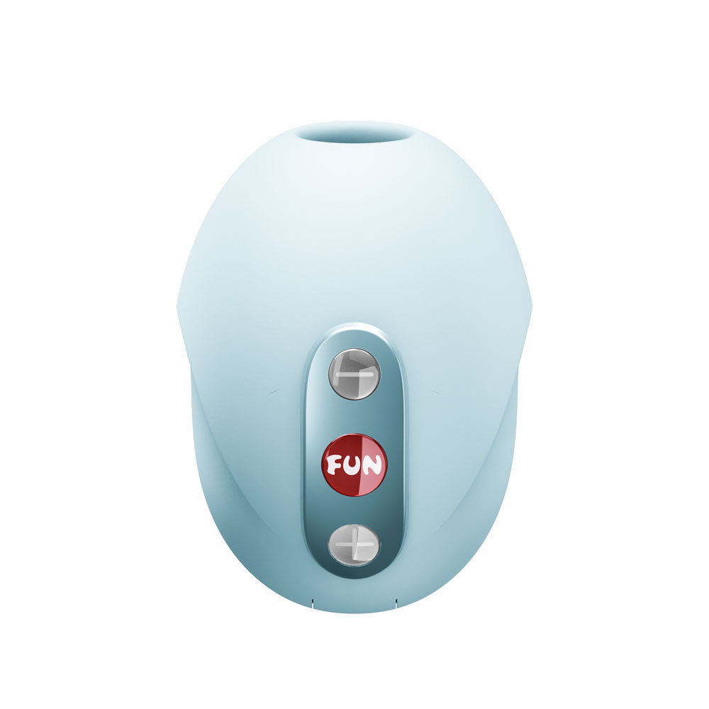 Fun Factory SEDUCTION Ice  - Ice  USB Rechargeable Air Pulse Stimulator, sleek design for clitoral stimulation.