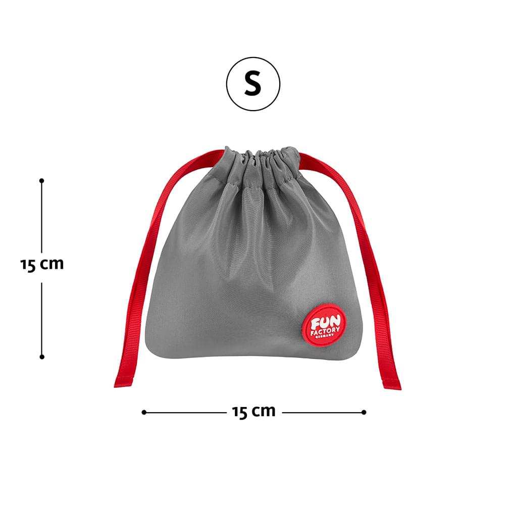 Fun Factory TOYBAG S - Dark Grey Small Toy Storage Bag