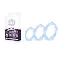 Lasting Love Ring 3 Piece Set -  -  Beaded Cock Rings - Set of 3 Sizes, made from medical grade liquid silicone.