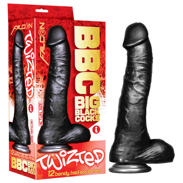 BBC (Big  Cocks) - Twizted - 30.5 cm (12'') Dong in packaging for adult novelty store.