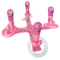 Inflatable Pecker Toss Game - Hens Novelty Game with colorful inflatable peckers for a fun bachelorette party.