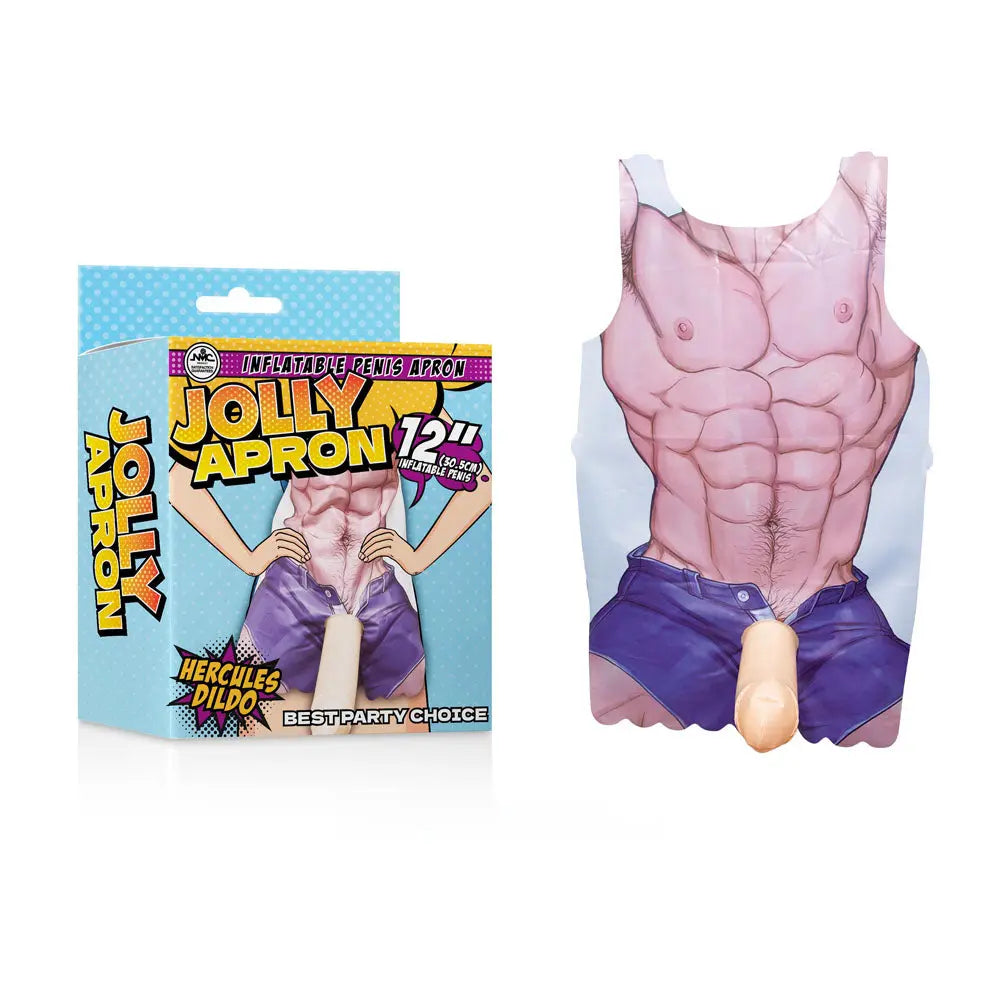 Jolly Apron - Hercules Dildo - Novelty Big Dildo Apron Excellent Power Discreet Intimate Essentials.