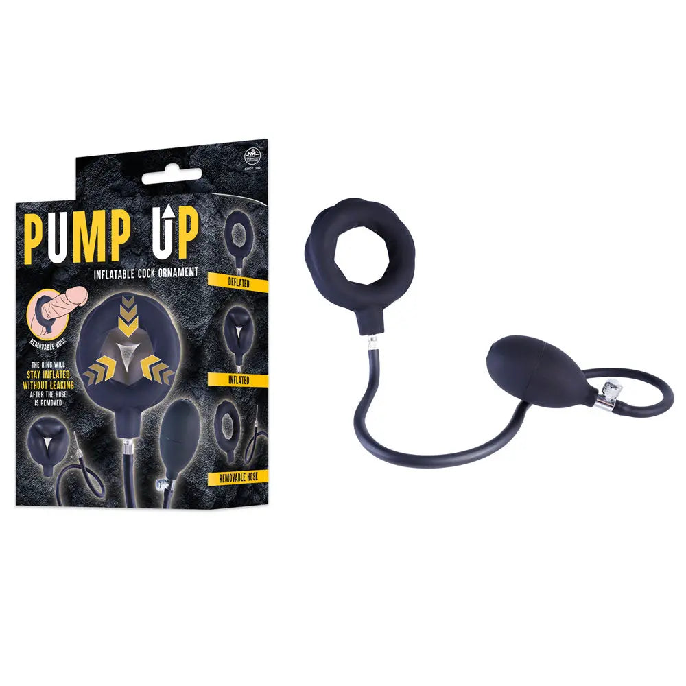 Pump Up -  Inflatable Cock Ring Excellent Power Discreet Intimate Essentials.