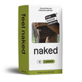 Four Seasons Naked Larger Fitting Condoms - Naked Larger Fitting Lubricated Condoms - 12 Pack box packaging.