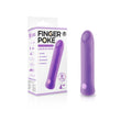 Finger Poke -  -  10 cm USB Rechargeable Bullet with 10 vibration rhythms and silky silicone surface.