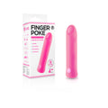 Finger Poke -  -  10 cm USB Rechargeable Bullet with 10 dynamic vibration rhythms, splashproof design.