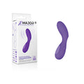 X Major Finger Vibe -  -  USB Rechargeable Finger Stimulator in purple packaging with ergonomically designed stimulator.