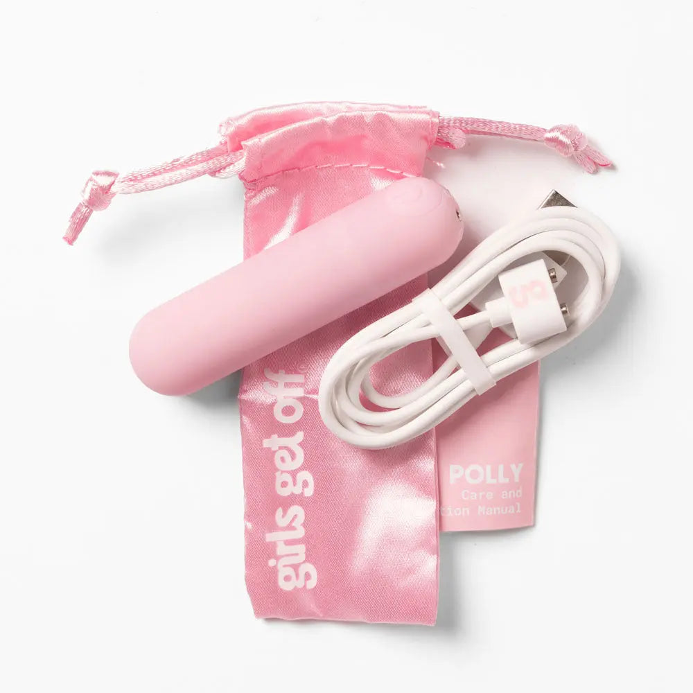 Girls Get Off - Polly -  6.3 cm USB Rechargeable Bullet Girls Get Off Discreet Intimate Essentials.
