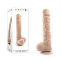 Gender X 10 inch FLEXSKIN POSEABLE TRUE FEEL DILDO with realistic veins and textures, designed for a lifelike experience.
