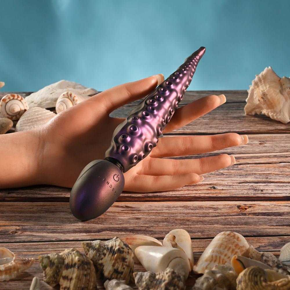 Gender X INTO THE DEEP -  21.7 cm USB Rechargeable Tentacle Fantasy Massage Wand Gender X Discreet Intimate Essentials.
