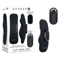Gender X OUR UNDIE VIBE - USB Rechargeable Panty Vibe with remote and silicone design for intimate enjoyment.