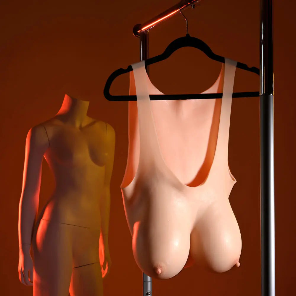 Gender X UNDERGARMENTS - PLATE E-CUP - Light -  Wearable Breasts - E-Cup Size Gender X Discreet Intimate Essentials.