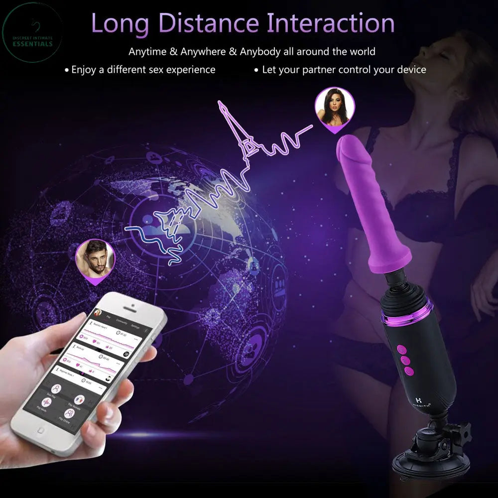 Hismith Capsule - Rechargeable Portable Sex Machine with App Control Hismith
