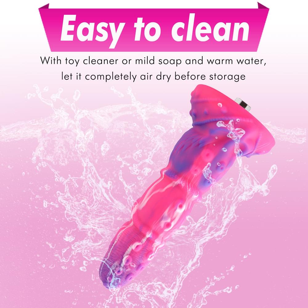 HiSmith Fantasy Tentacle Dildo with Kliclok -  21.8 cm Fantasy Dildo with Kliclok Machine Attachment