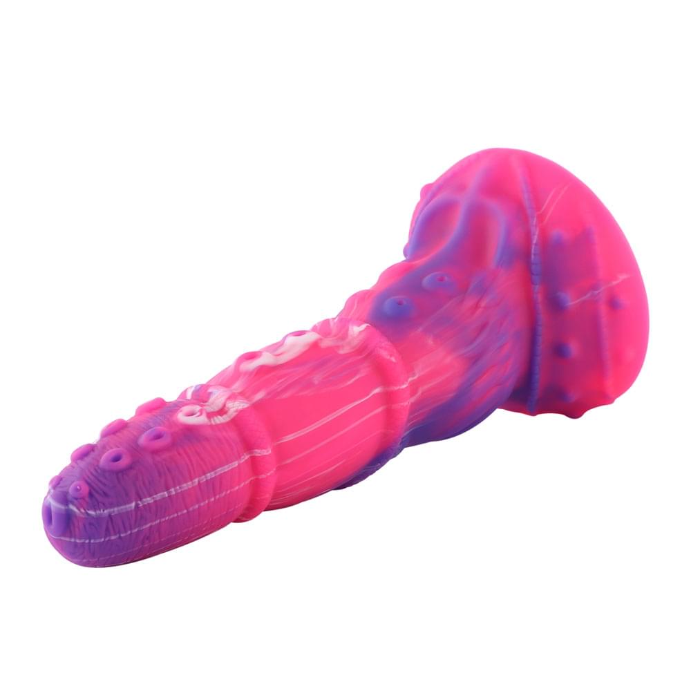 HiSmith Fantasy Tentacle Dildo with Kliclok -  21.8 cm Fantasy Dildo with Kliclok Machine Attachment