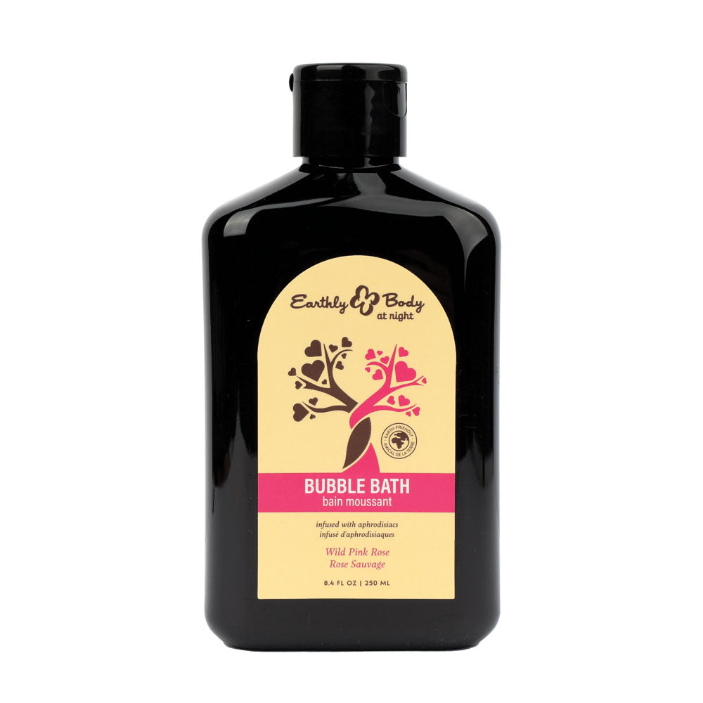EB Aphrodisiac Bubble Bath WILD PINK ROSE - 250 ml - Wild Pink Rose Scented Bubble Bath - 250 ml Bottle