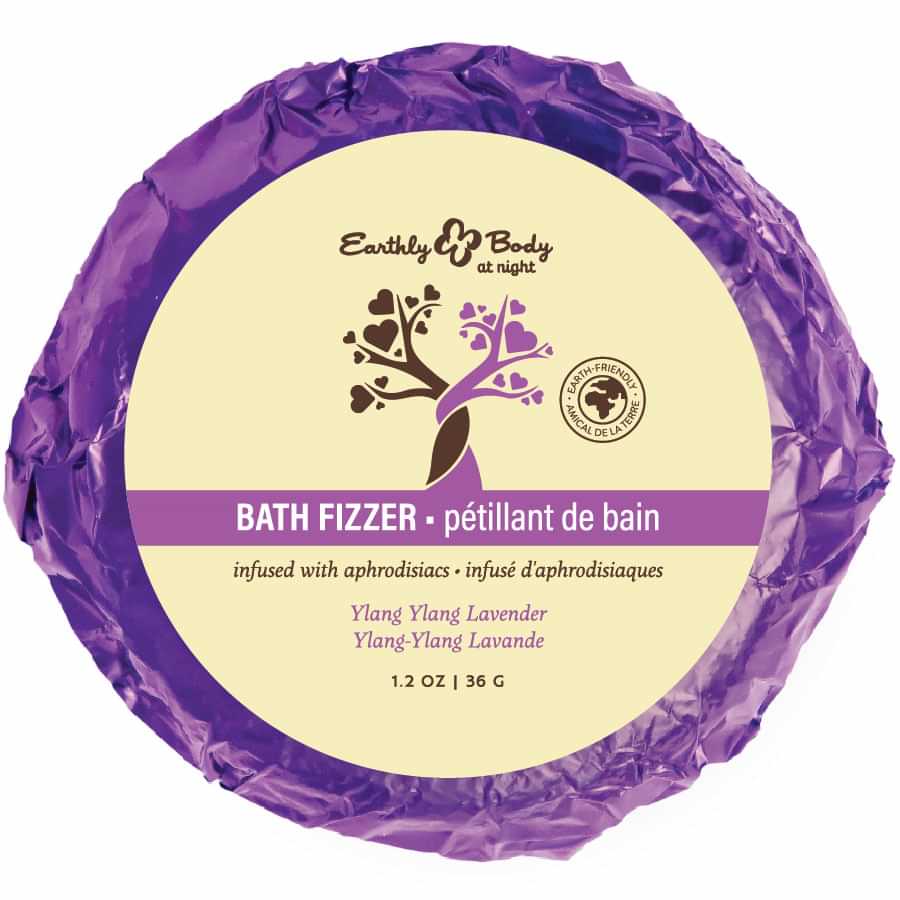 EB Aphrodisiac Bath Fizzers - Scented Bath Bombs - Set of 4 Scents
