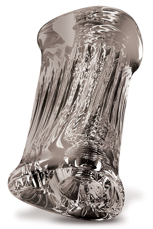 Adam & Eve Adam's 3-Way Stroker -  Triple Hole Stroker showcasing its unique design and soft, real-feel textures.