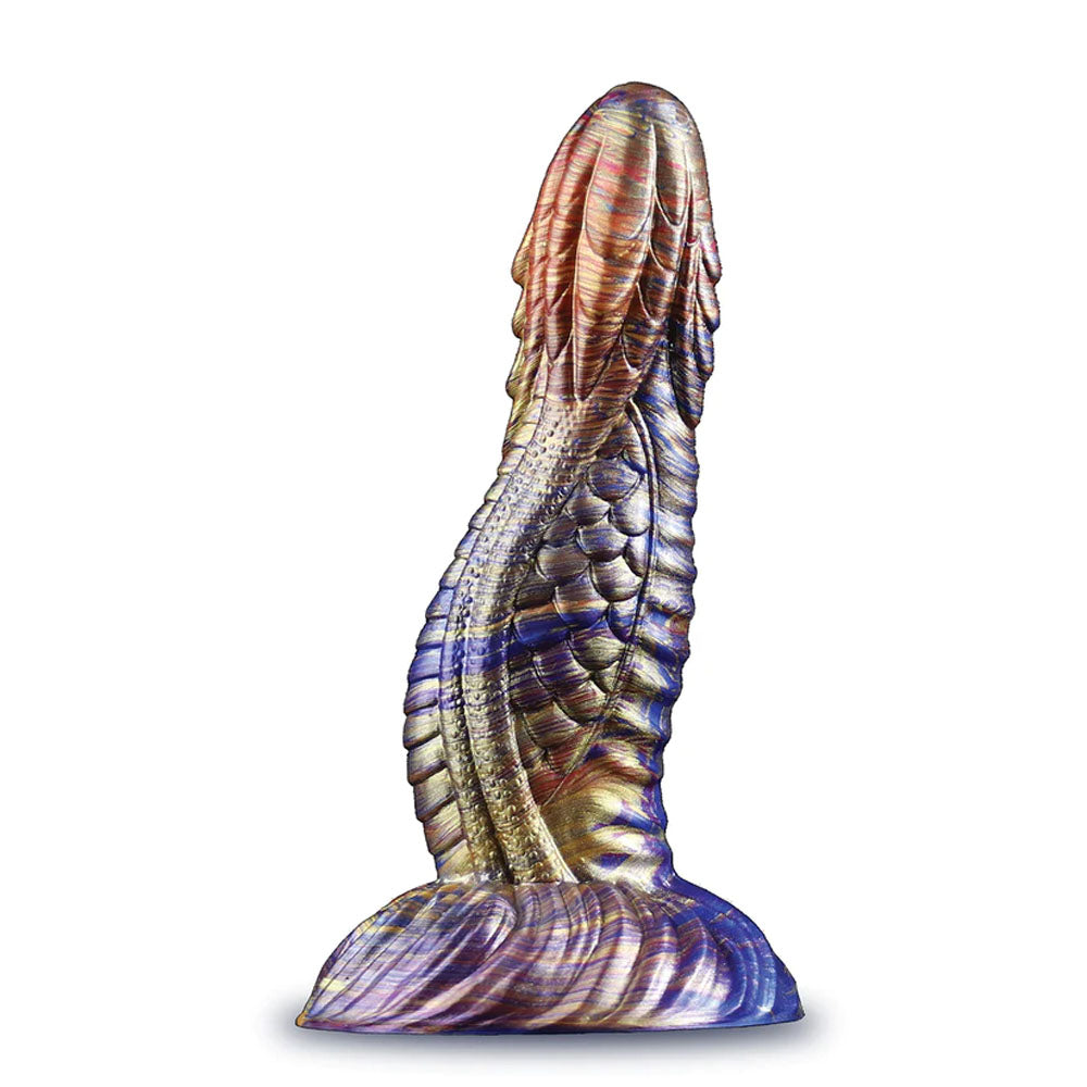 Alien Nation - Pyrexia - Metallic 17.8 cm Fantasy Dong with vibrant colors and unique design for intimate essentials.
