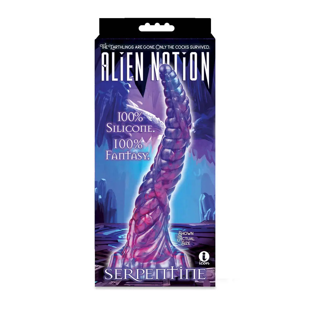 Alien Nation - Serpentine -  30 cm Fantasy Dong Icon Brands Discreet Intimate Essentials.