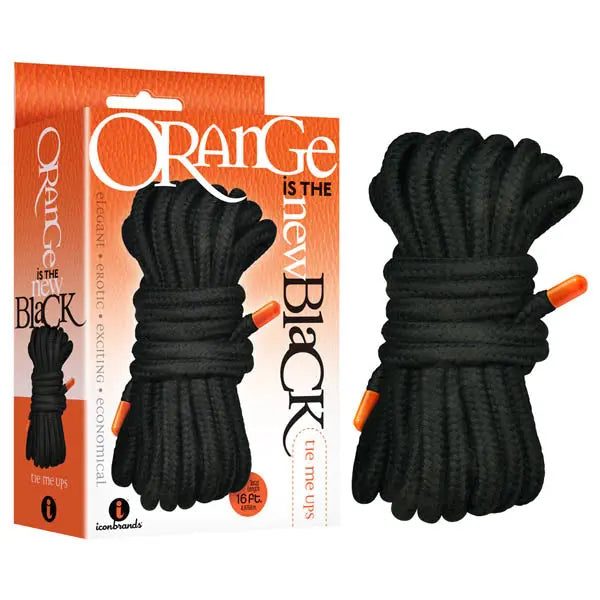 Orange Is The New  - Tie Me Ups -  Bondage Rope - 5 m Length Icon Brands Discreet Intimate Essentials.