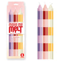 The 9's Make Me Melt Drip Candle 3-Pk - Pastellines - Pastel Drip Candles - 3 Pack on display.
