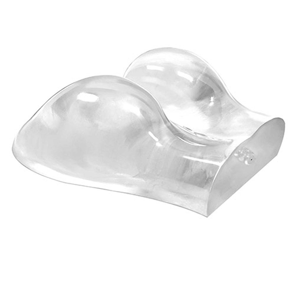 Adam & Eve PEEK A BOOTY -  Doggy Style Masturbator, realistic clear stroker designed for ultimate pleasure.