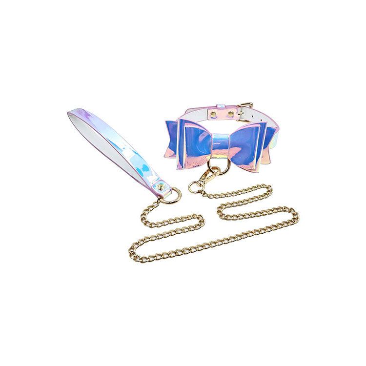 Adam & Eve THE FAIRY Bondage Set - Iridescent Bondage Kit - Set of 5 Pieces with collar and leash