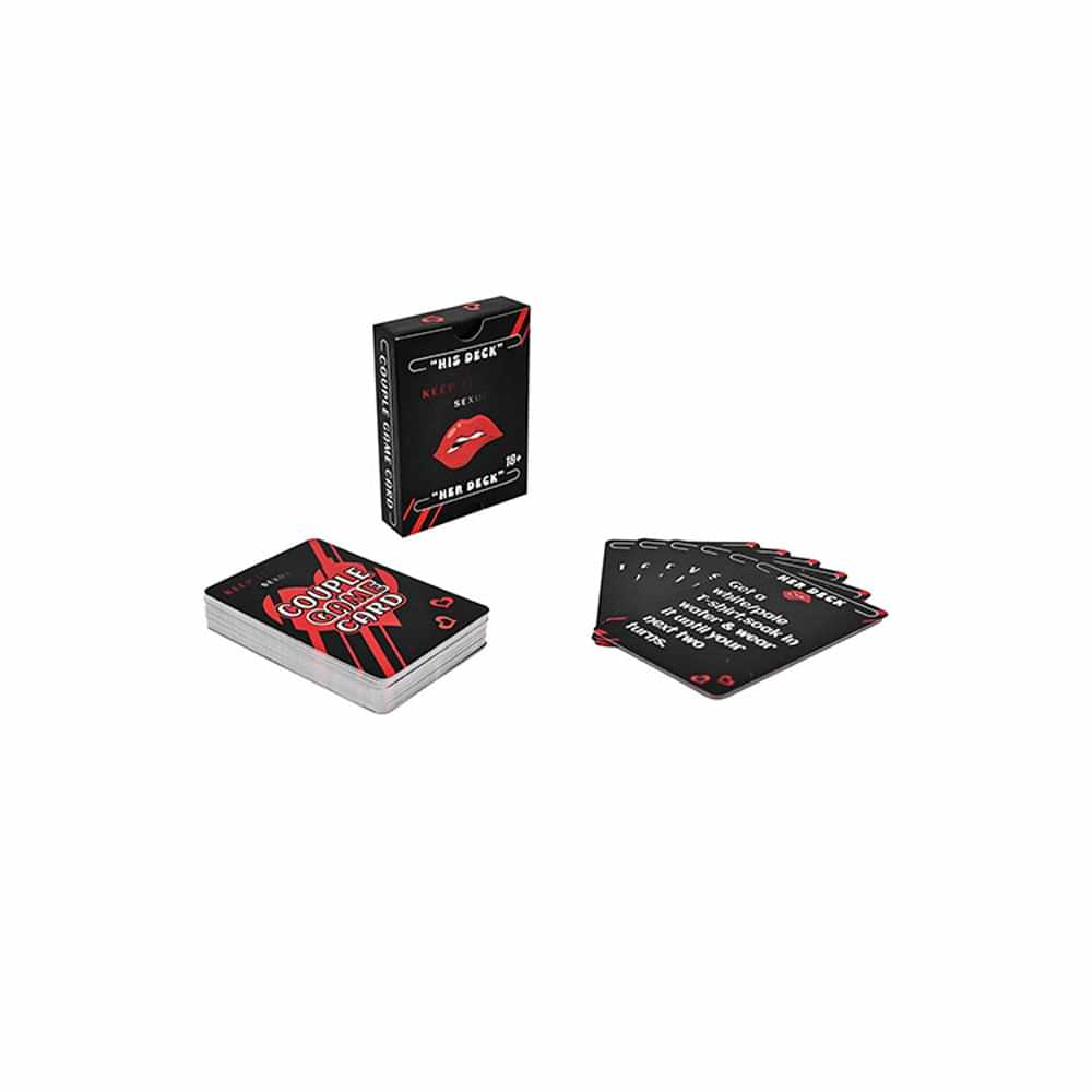 Adam & Eve COUPLES FOREPLAY GAME SET - Couples Card Game - 5 Piece Kit