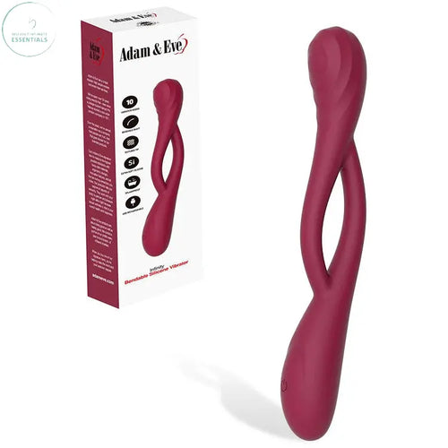 Affordable quality Adam & Eve INFINITY -  USB Rechargeable Bendable Vibrator  from Adam & Eve by Discreet Intimate Essentials with Discreet Delivery 
