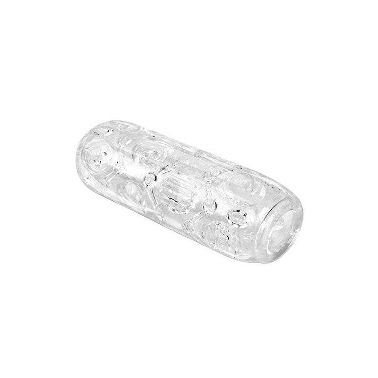 Adam & Eve ADAM'S CRYSTAL TRIO -  Strokers - 3 Pack transparent stroker with unique textures for enhanced pleasure.