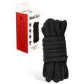 Adam & Eve 10 feet soft bondage rope, ideal for erotic control and restraint play, featured with packaging.