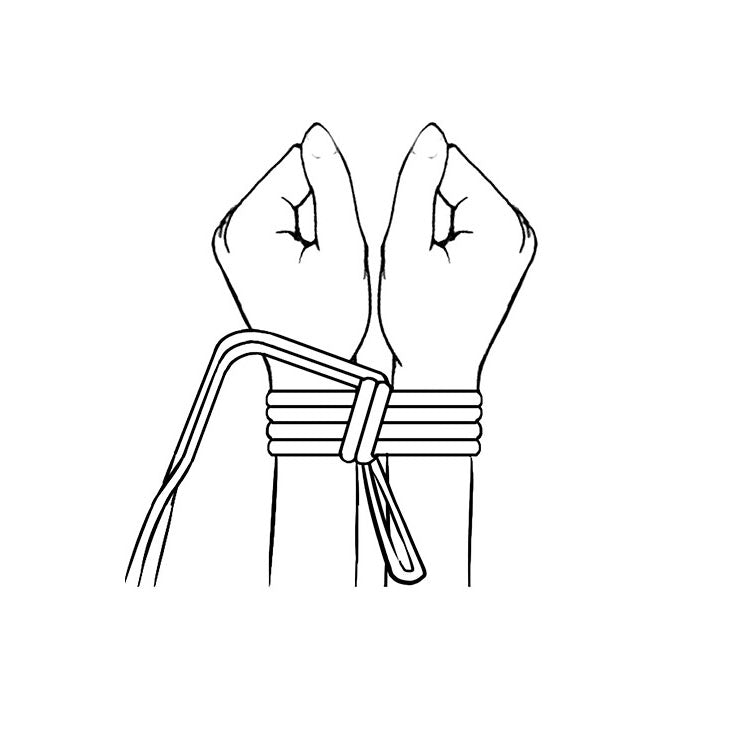 Adam & Eve BONDAGE ROPE - 4.5 metre (15 feet) - Bondage Rope - 4.5 metre Length securing wrists for bondage play.