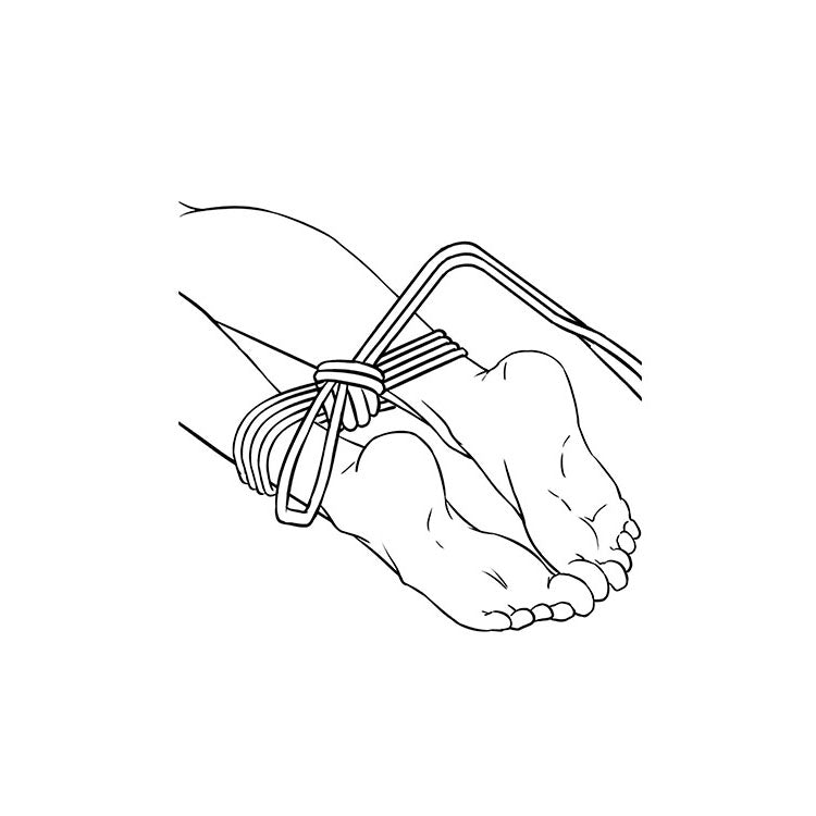 Adam & Eve BONDAGE ROPE - 4.5 metre (15 feet) - Bondage Rope - 4.5 metre Length used for restraint.