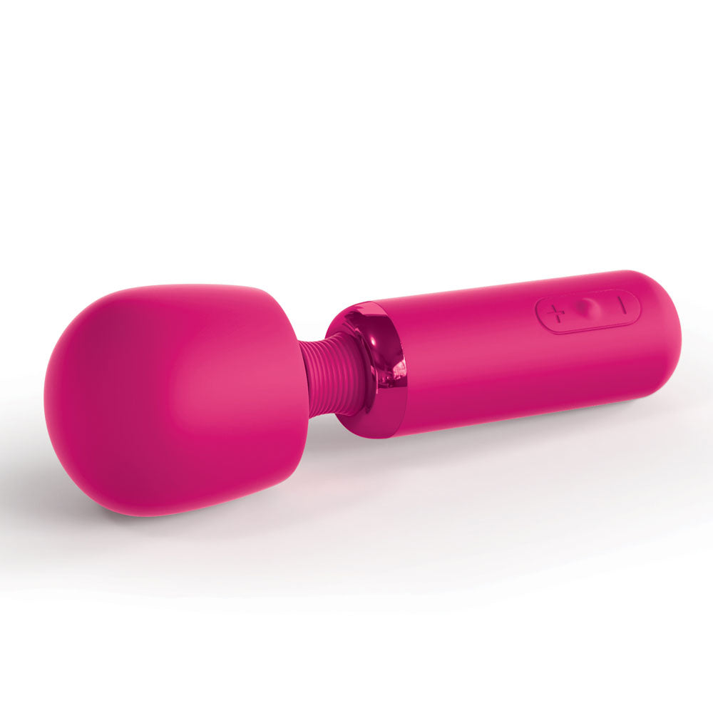 JimmyJane Exona -  18.3 cm USB Rechargeable Massage Wand in vibrant pink, featuring ergonomic design and intuitive controls.