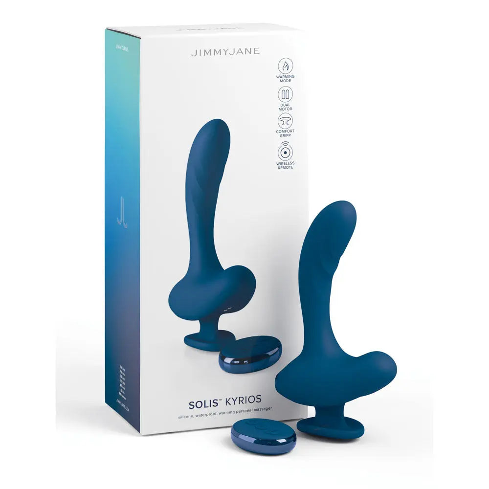 JimmyJane Solis Kyrios -  USB Rechargeable Prostate Massager with Remote JimmyJane Discreet Intimate Essentials.