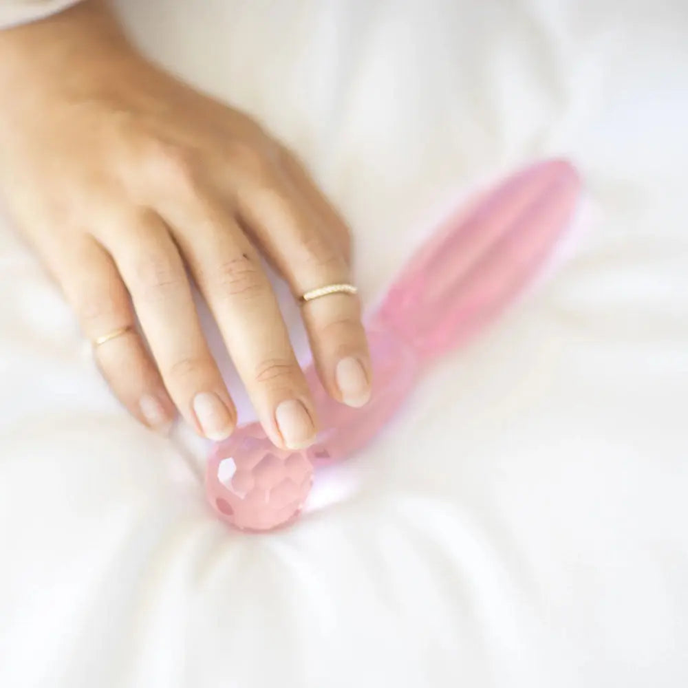 JimmyJane Dillenia Cissus - Clear  Glass 19.5 cm Dildo JimmyJane Discreet Intimate Essentials.