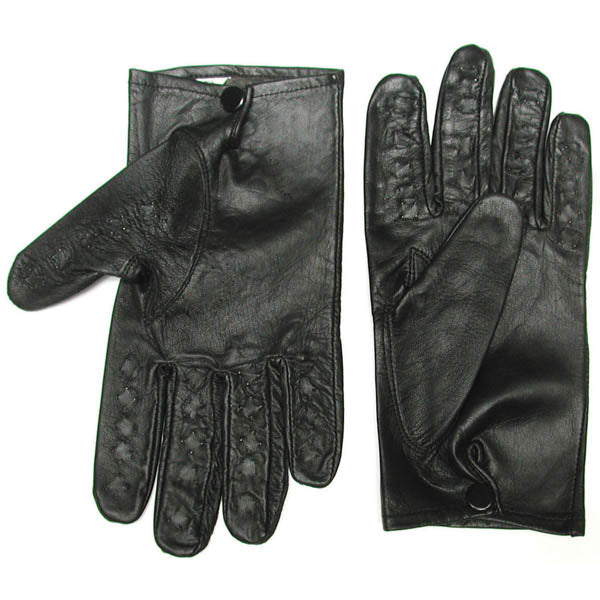 Kinklab Vampire Gloves -  Large Spiked Gloves, soft leather gloves with metal points for sensory play.