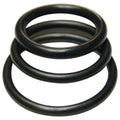 KinkLab Rubber Cock Rings - Rubber Cock Rings - Set of 3 Sizes for intimate essentials and sexy toys for men.