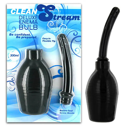 Cleanstream Deluxe Enema Bulb -  Douche XR Brands Discreet Intimate Essentials.